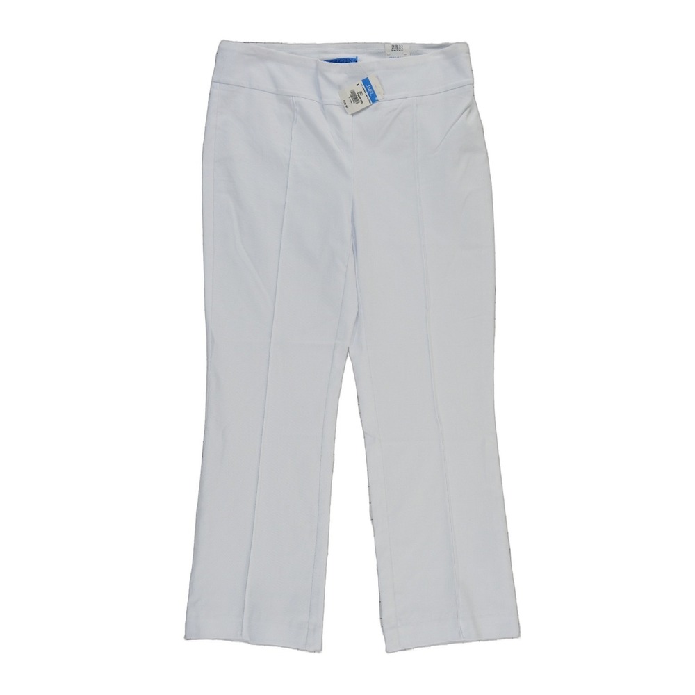 NEW J.McLaughlin Ivy Long Bottom Pants Women's Size 8 White Stretch Pull On